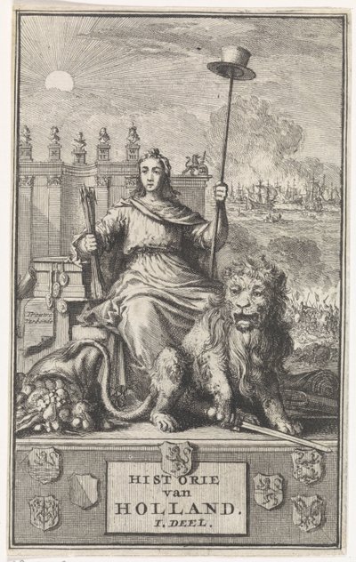 Hollandse Maagd door Jan Luyken