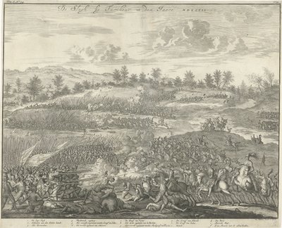Slag bij Turnhout, 1597 door Jan Luyken