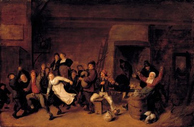 Feestelijke Scene, ca. 1650 door Jan Miense Molenaer