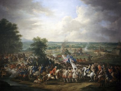 De slag bij Guastalla (2) door Jan Peeter Verdussen