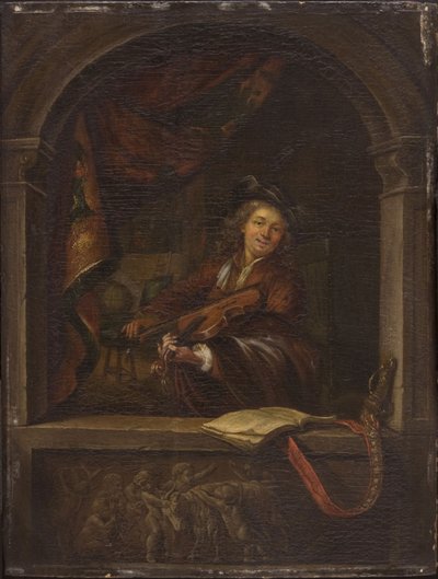 Violist door Jan Steen