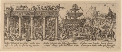 Fontein van de Jeugd door Jan Theodor de Bry after Barthel Beham