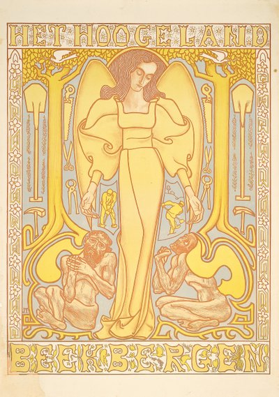 Het Hoogeland, Beekbergen, 1896 door Jan Toorop