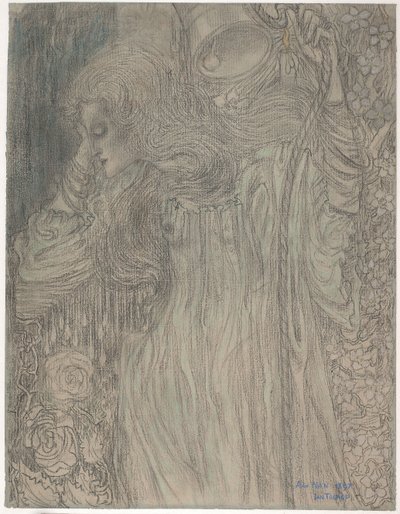 De dromer door Jan Toorop