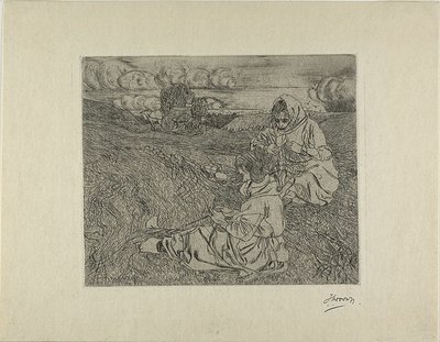 De Nettenherstellers door Jan Toorop