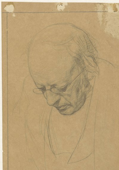 Portret van Gerrardus Huibert Veth door Jan Veth