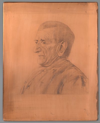 Portret van Jan Schaap door Jan Veth