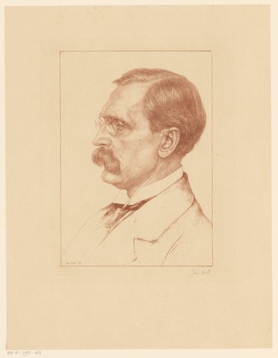 Portret van Wilhelm von Bode door Jan Veth