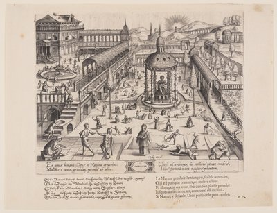 Composita, uit Theatrum Vitae Humanae (De tijdperken van de mens) door Jan Wierix