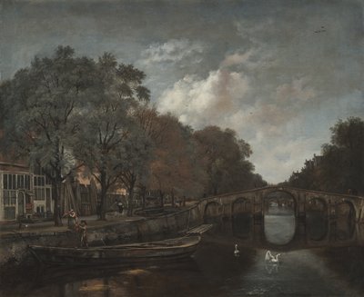 Herengracht, Amsterdam, ca. 1661 door Jan Wijnants