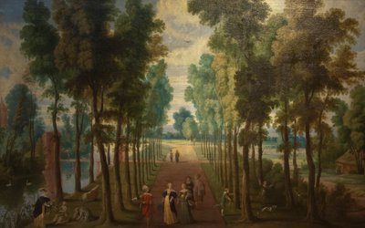 Jan Wildens (1586-1653) - Weg aan de oever van de stroom - Sevilla Bellas Artes 22-03-2011 12-05-54 door Jan Wildens
