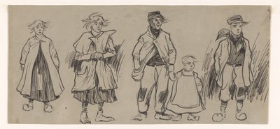 Boerenkinderen door Jan de Waardt