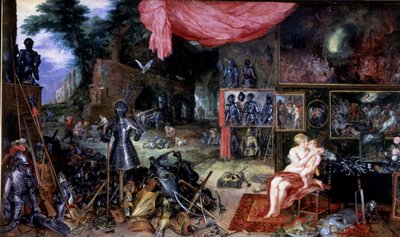 De aanraking door Jan the Elder Brueghel