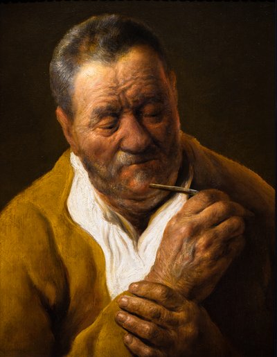 Man met stylus door Jan the Elder Lievens