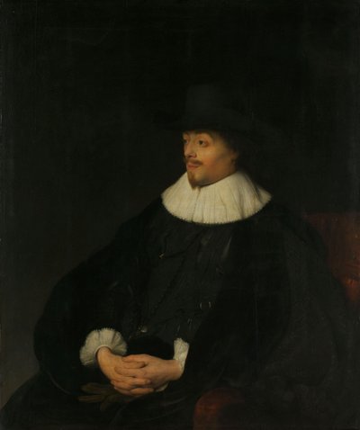 Portret van Constantijn Huygens, ca. 1628-29 door Jan the Elder Lievens
