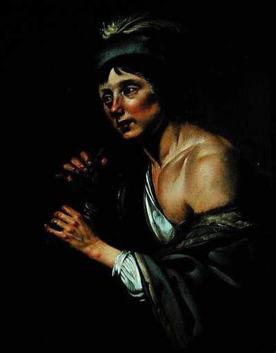 Herder met een fluit door Jan van Bijlert or Bylert