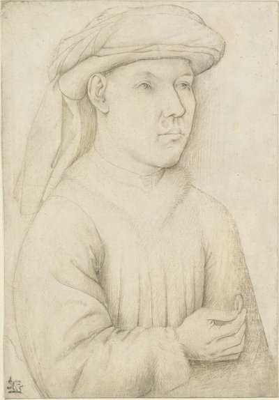 Portret van een man door Jan van Eyck