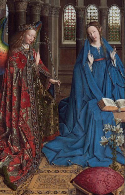 De Aankondiging door Jan van Eyck