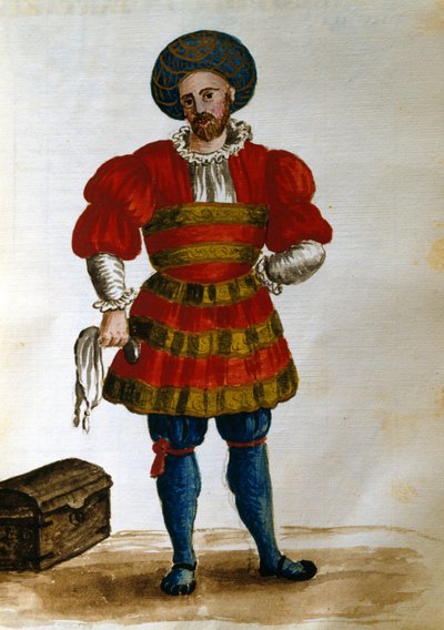 Een Venetiaanse Reiziger door Jan van Grevenbroeck