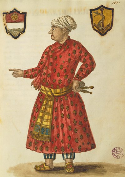 Antonio Manunzio in de Mughal-regio door Jan van Grevenbroeck