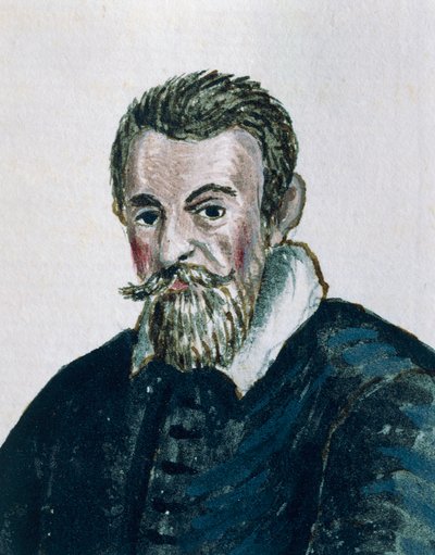 Portret van Claudio Monteverdi door Jan van Grevenbroeck