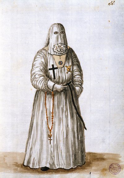 Gewaden van de Broederschap van het Lijden van Christus door Jan van Grevenbroeck