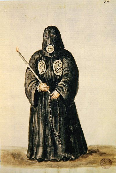 Gewaden van de lekenbroederschap van de Kruisiging door Jan van Grevenbroeck