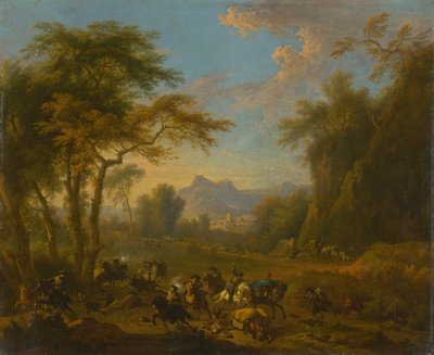 Overval door Jan van Huchtenburgh