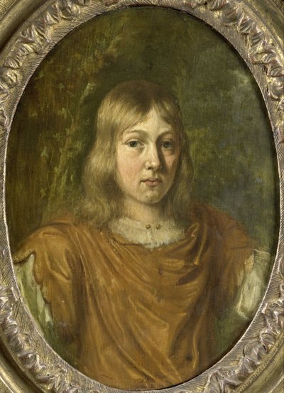 Portret van een jonge man door Jan van Mieris