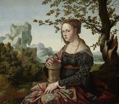 Maria Magdalena, ca. 1530 door Jan van Scorel