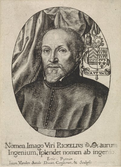 Portret van de theoloog Dionysius Ryckel door Jan van de Sande