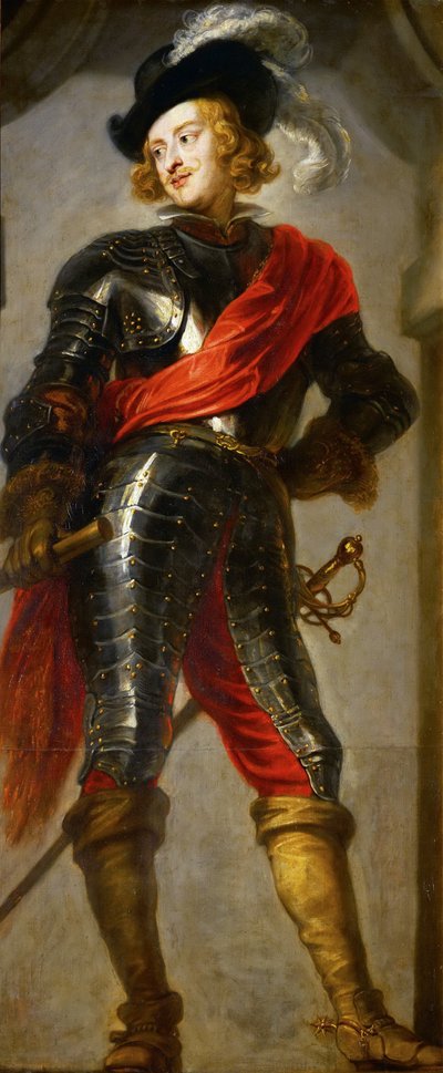 Portret van kardinaal-infant Ferdinand van Oostenrijk door Jan van den Hoecke