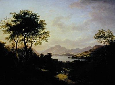 Uitgebreid Uitzicht op Loch Lomond, Bij Dumbarton door Jane Nasmyth