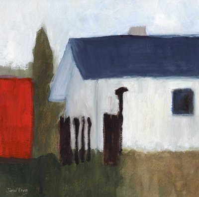 Schuur op 7th Street, ca. 2018 door Janel Bragg