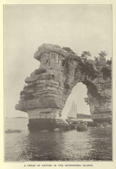 Een natuurwonder op de Matsushima-eilanden door Japanese Photographer