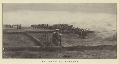 Een infanterieaanval door Japanese Photographer