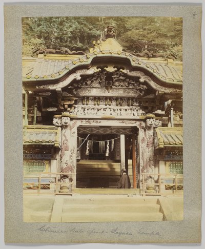 Chinese Poort, Tōshō-gū, Nikko, Japan door Japanese Photographer