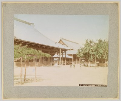 West Honganji Tempel, Kyoto, Japan door Japanese Photographer