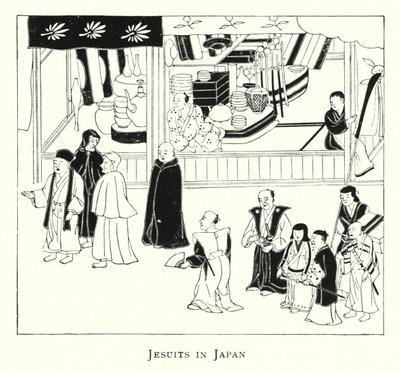 Jezuïeten in Japan door Japanese School