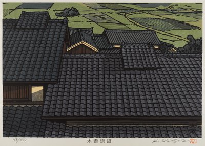 Dak uit de serie Kisokaido door Japanese School