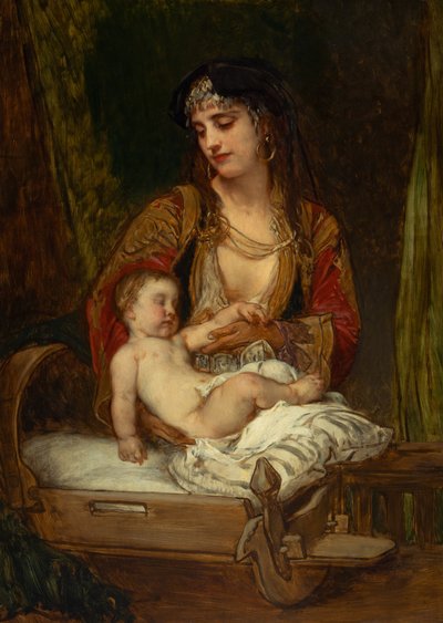 Montenegrijnse Madonna door Jaroslav Cermak