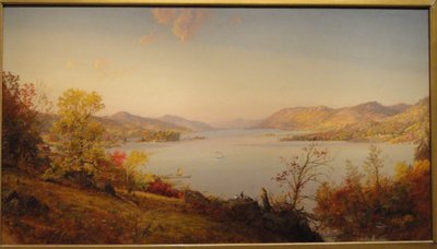 Greenwood Lake door Jasper Francis Cropsey