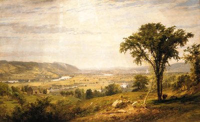 Wyoming Valley, Pennsylvania, 1864 door Jasper Francis Cropsey