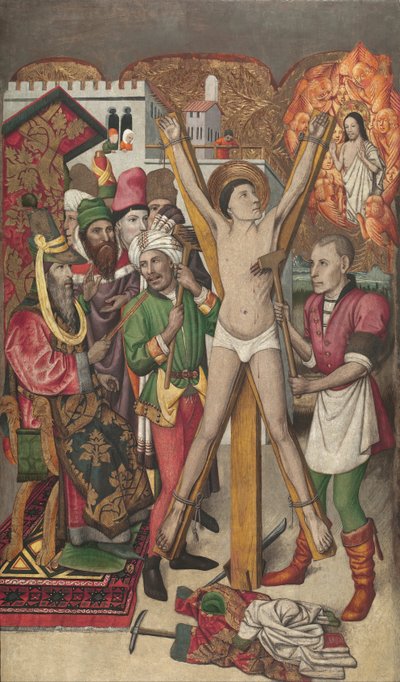Saint Vincent op het rek door Jaume Huguet