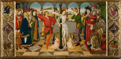 De geseling ... door Jaume Huguet