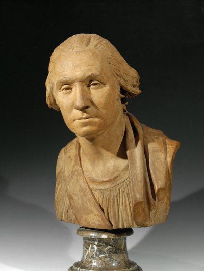 George Washington, eerste president van de Verenigde ... door Jean-Antoine Houdon