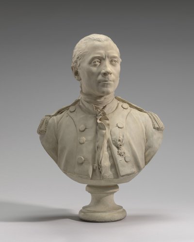 John Paul Jones door Jean-Antoine Houdon