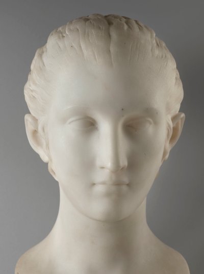 Een boerenvrouw uit Frascati door Jean-Antoine Houdon