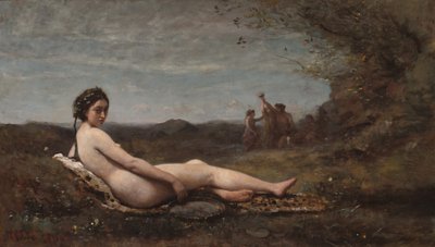 De Rust door Jean-Baptiste-Camille Corot