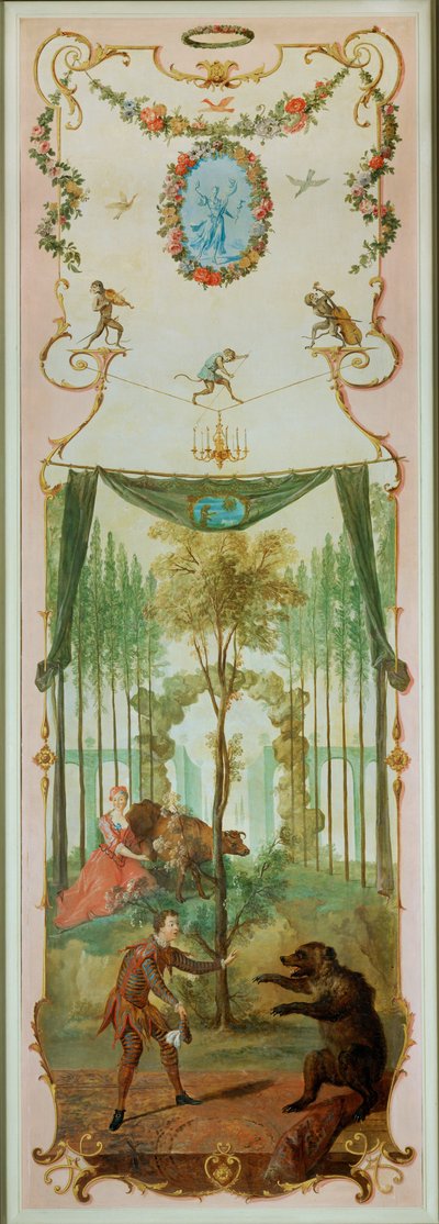 De burleske komedie ... door Jean-Baptiste (school of) Oudry